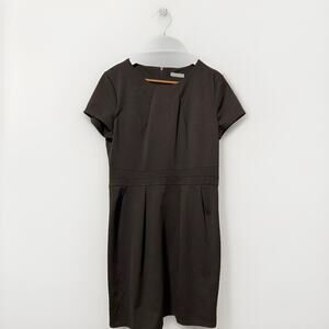 Acevog Black Dress Size XL Career Knee Length